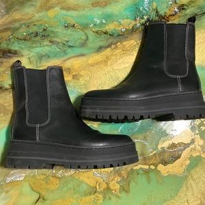 Marc Fisher LTD Pauline Lugsole Leather Bootie